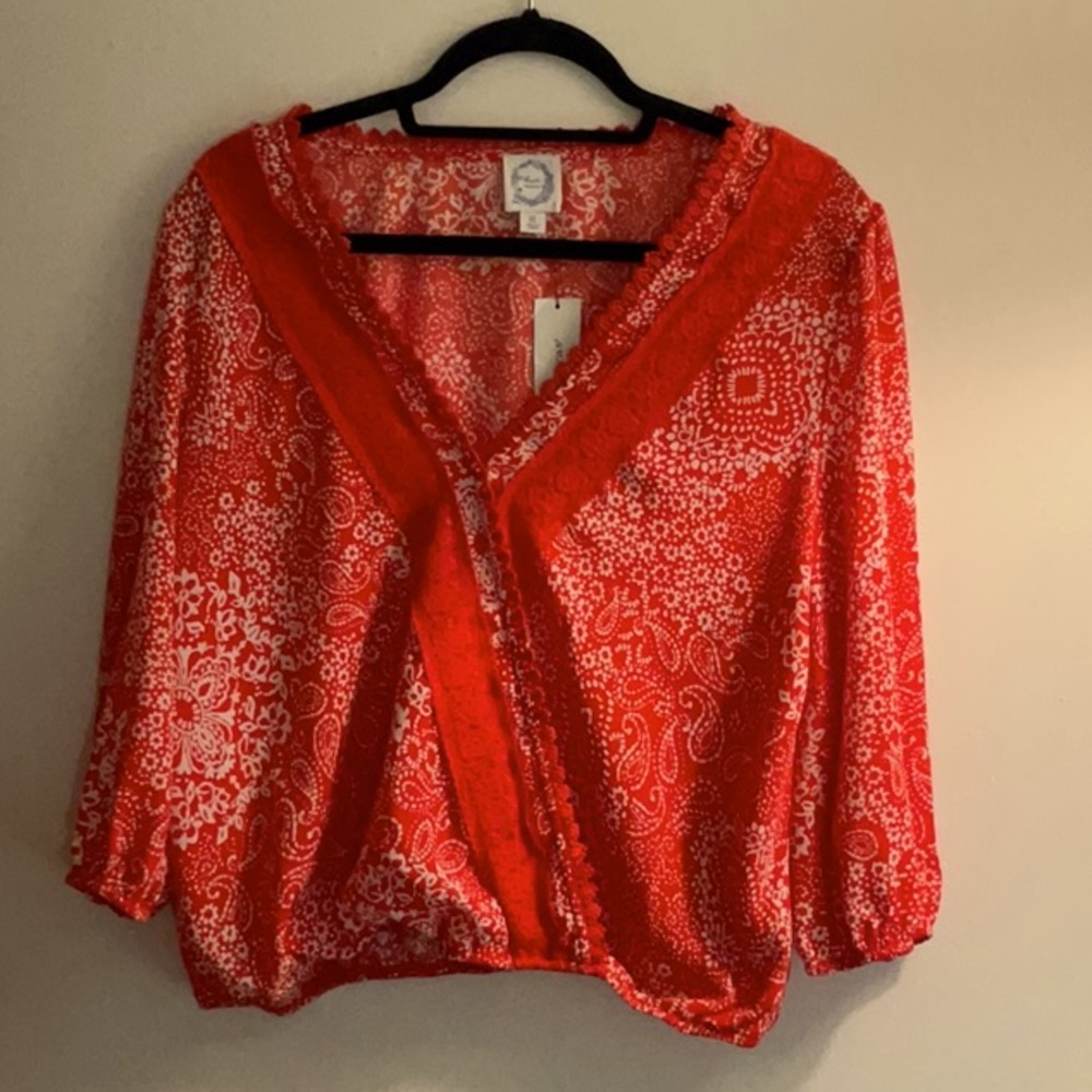 Blue Rain blouse